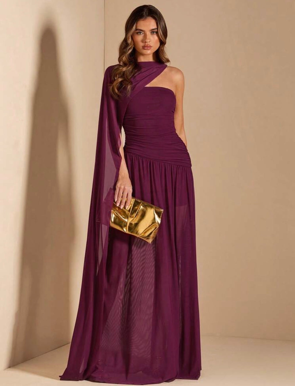 AZALEA - Vestido de ceremonia en tul ligero