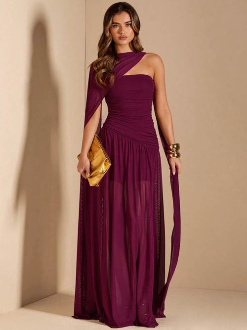 AZALEA - Vestido de ceremonia en tul ligero