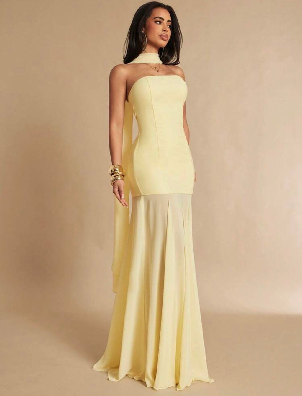 FAMARA LYCRA - Vestido de ceremonia largo