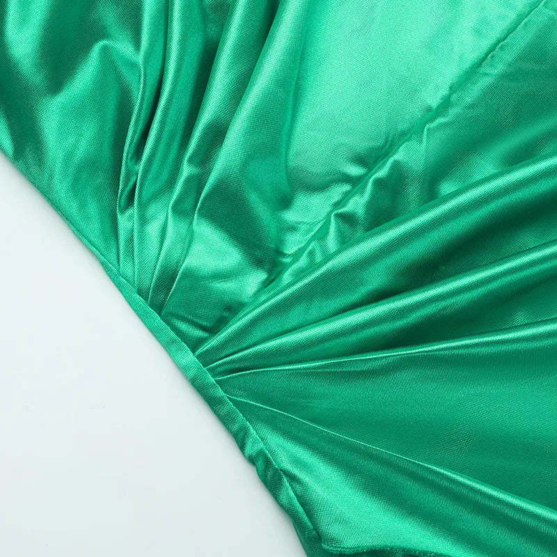 SAMARA - Vestido de ceremonia lycra en satén