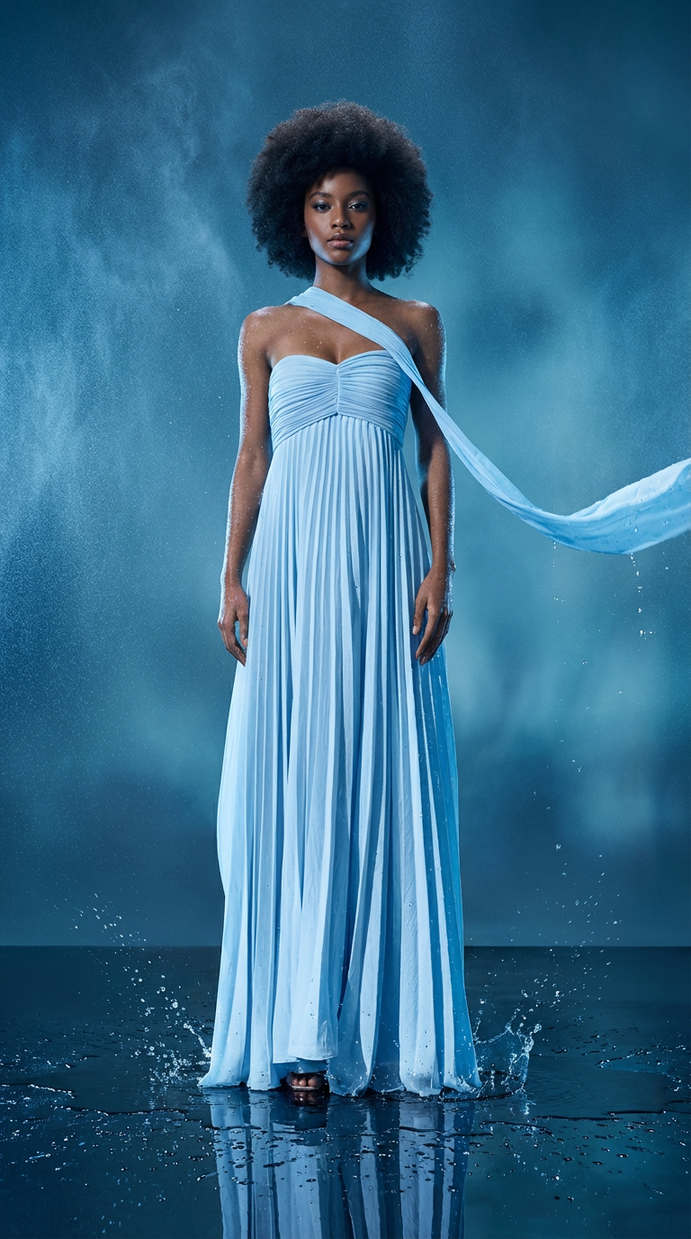 CIELO - Vestido de ceremonia largo