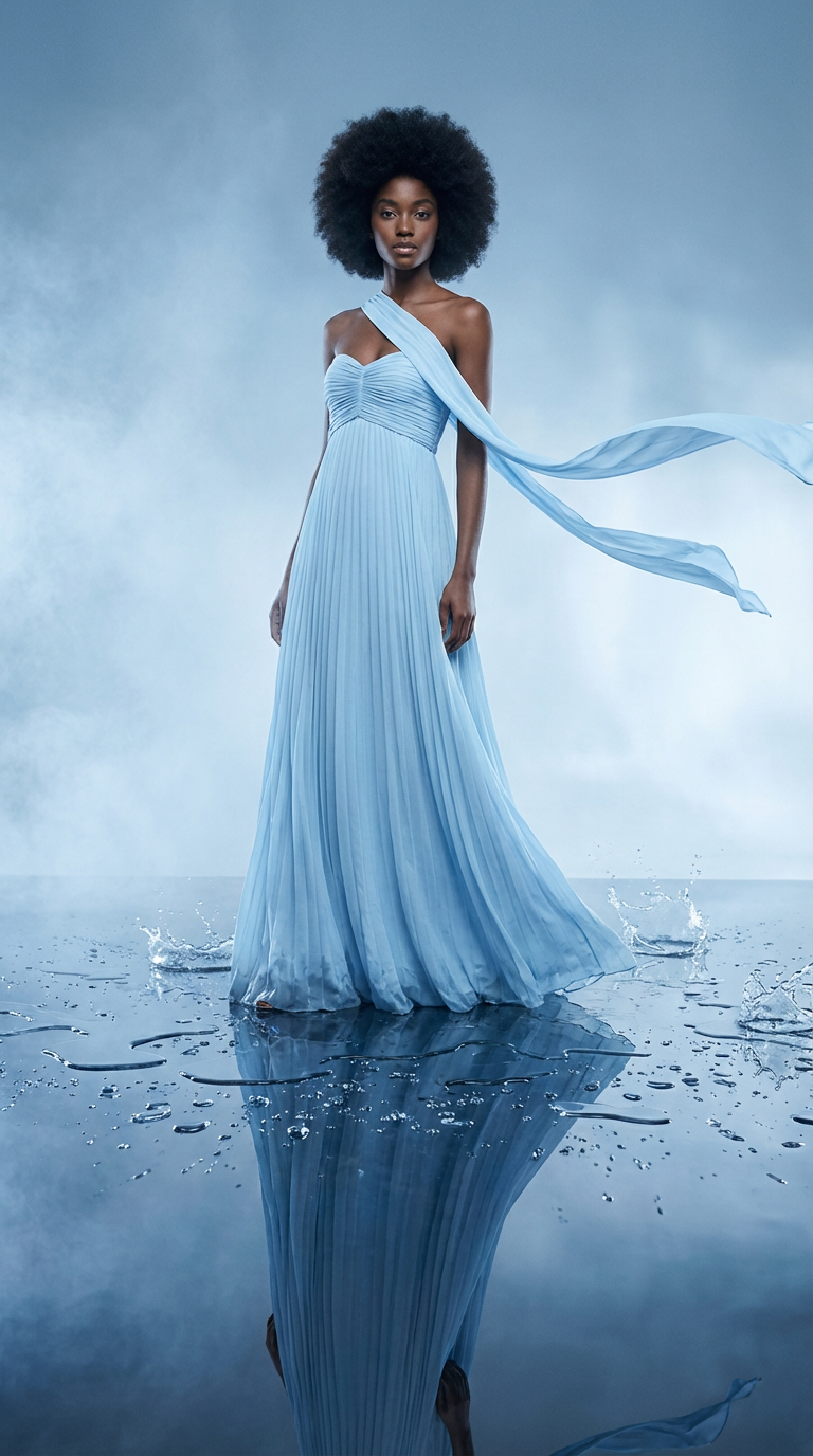 CIELO - Vestido de ceremonia largo