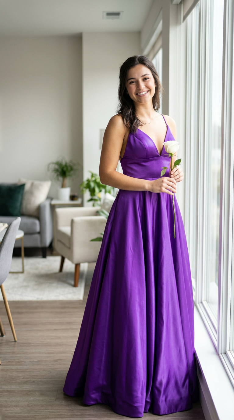 REINA - Vestido de ceremonia largo